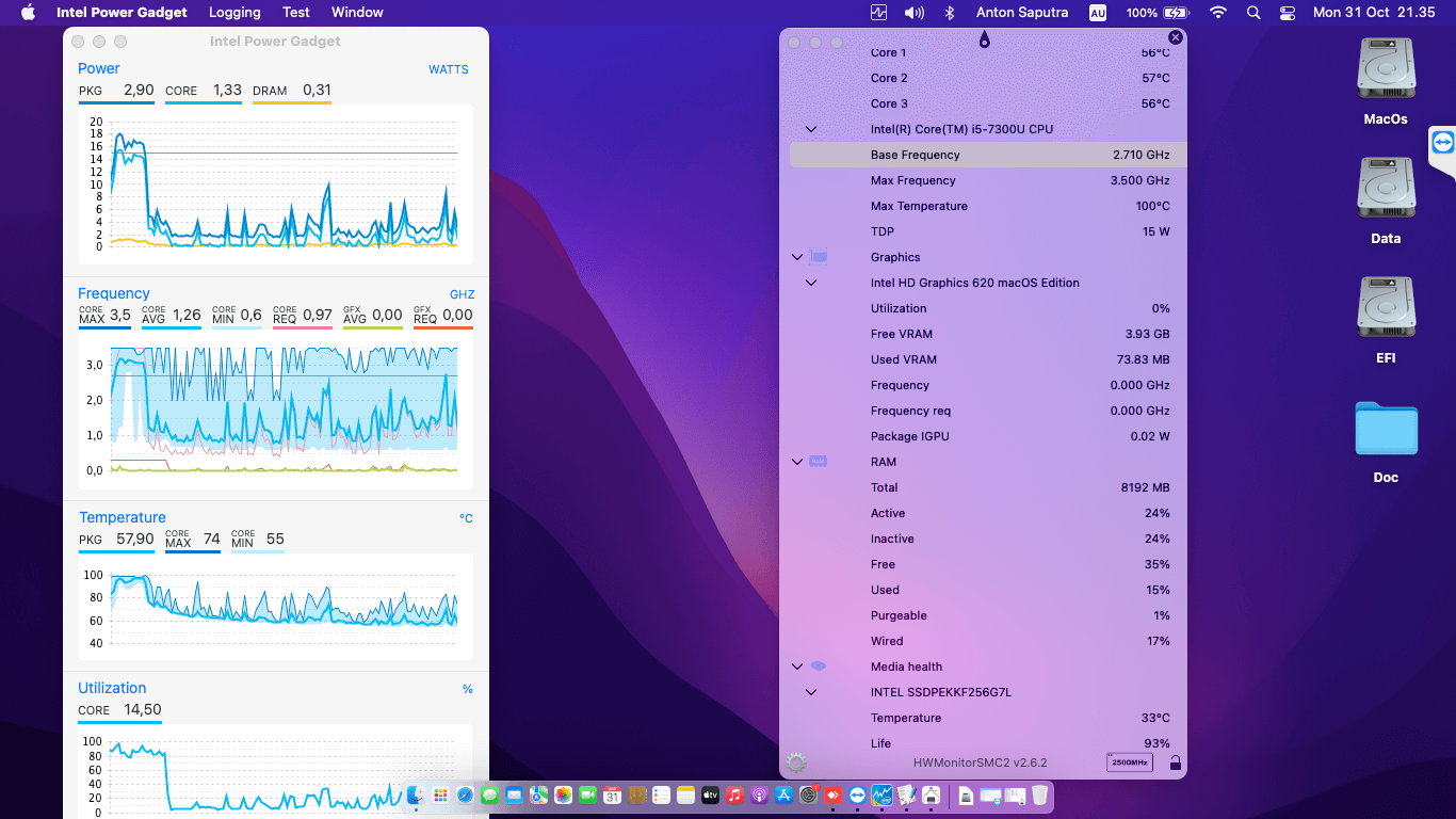 Lenovo Thinkpad X270 3rd [KabyLake   Intel HD 620 + PS2]   OpenCore 3
